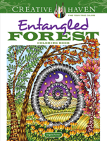 Creative Haven Entangled Forest Coloring Book 0486833992 Book Cover