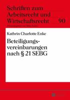 Beteiligungsvereinbarungen Nach 21 Sebg 3631660162 Book Cover