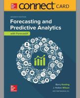 Connect Access Card for Forecasting and Predictive Analytics 7e 126016702X Book Cover
