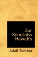 Zur Kenntniss Hawaii's 0469271779 Book Cover