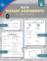 Instant Assessments for Data Tracking, Grade 4: Math 1483836126 Book Cover