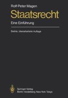 Staatsrecht: Eine Einfuhrung 3540155368 Book Cover