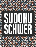 Sudoku Schwer: Sudoku Rätselheft für Erwachsene in der Schwierigkeitsstufe Schwer - Geschenkidee für Rätsel-Verrückte zu Weihnachten B08R1P1RKV Book Cover
