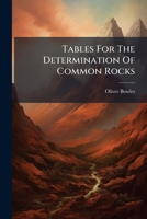 Tables for the Determination of Common Rocks 1286090903 Book Cover