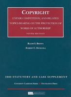 2004 Statutory and Case Supplement to Cases on Copyright 1599412675 Book Cover