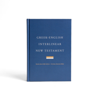 Greek-English Interlinear CSB New Testament, Hardcover, Black Letter, NA28 Greek Text, English Gloss, Parsing Tools, Study Bookmark, Full CSB Text, Translation Notes, Easy-to-Read Type 1087758203 Book Cover