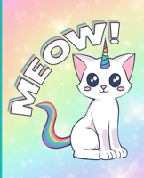 Caticorn Composition Notebook: Rainbow 1084190443 Book Cover