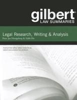 Gilbert Law Summaries on Legal Research, Writing, and Analysis, 11th 0314276181 Book Cover