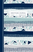 Gratitude Journal: A Day & Night Reflection Diary to Increase Happiness & Productivity with Daily Affirmations & Thought-Provoking Quotes Geometric Stripes 1713251671 Book Cover