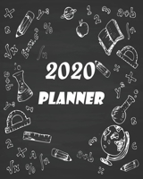 2020 Planner: Daily Weekly Monthly Planner Yearly Agenda 8.5 x 11'' 160 pages for Academic Agenda Schedule Organizer Perfect for Planning and Organizing Your Home or Office 1670846164 Book Cover
