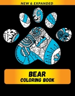 BEAR COLORING BOOK (NEW & EXPANDED): Wonderful bear Coloring Book For bear Lover, Adults, Teens B08TZMHN4W Book Cover