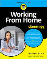 Working from Home for Dummies 1119748496 Book Cover