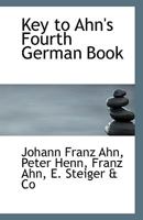 Key to Ahn's Fourth German Book 1113347708 Book Cover