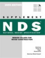 NDS, national design specification for wood construction ASD/LRFD 0962598526 Book Cover