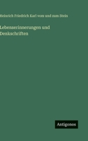 Lebenserinnerungen und Denkschriften (German Edition) 3566068616 Book Cover