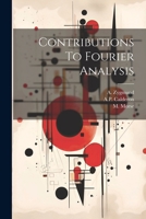 Contributions To Fourier Analysis 102223191X Book Cover