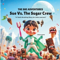 Sue Vs. The Sugar Crew: A Teeth Brushing Story for Little Learners (The Sue Adventures) B0GRNVD2YG Book Cover