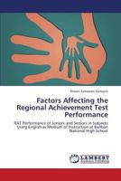 Factors Affecting the Regional Achievement Test Performance 3659349283 Book Cover
