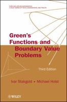 Green's Functions and Boundary Value Problems, 2nd Edition 0471819670 Book Cover