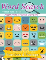 Word search puzzle books for adults large print: Word find puzzle books for adults 1698929927 Book Cover