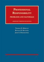 Professional Responsibility, Problems and Materials, Abridged - CasebookPlus (University Casebook Series) 1642420395 Book Cover