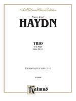 Trio in G Major: For Piano, Flute and Cello 0757991319 Book Cover