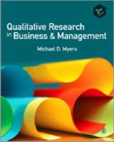 Qualitative Research in Business and Management 1412921651 Book Cover