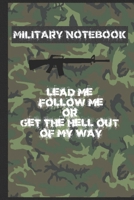 Military Notebook: For School and Notes, Gifts, For Man and Military Fans, 6" x 9" 120 Pages Checkered 1700618253 Book Cover
