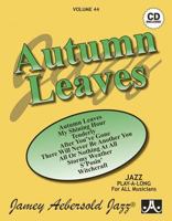 Vol. 44, Autumn Leaves (Book & CD Set) (Play- a-Long) 1562242024 Book Cover