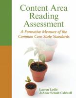 Content Area Reading Assessment: A Formative Measure of the Common Core State Standards 0132596466 Book Cover