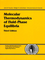 Molecular Thermodynamics of Fluid-Phase Equilibria (3rd Edition) 0135996392 Book Cover