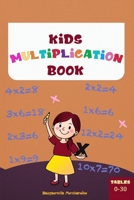 Kids Multiplication Book: Tables 0-30 (Children's Activity Books) B0FX9NXW2G Book Cover