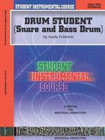 Student Instrumental Course Drum Student: Level II 0757979262 Book Cover