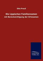 Die Lippischen Familiennamen 3846011533 Book Cover