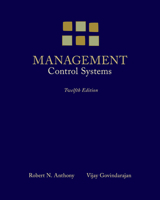 Management Control Systems 0073100897 Book Cover