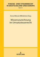 Wissenszurechnung Im Umsatzsteuerrecht 3631946511 Book Cover