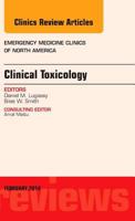 Clinical Toxicology, an Issue of Emergency Medicine Clinics of North America 0323266541 Book Cover