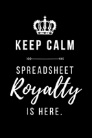 Spreadsheet Royalty: A Great Gift Idea For Boss, Office Gift for Coworkers and Employees With Humorous Saying & Funny Quotes Page, Best Gift Idea for Staff Gift Exchange, Birthday, New Year, and Farew 1679127489 Book Cover