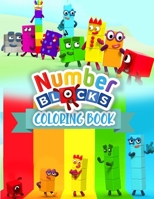 Number Blocks Coloring Book: Count & coloring With Quality Fun Pages 4 Pre school Kindergaten B0C12DDMDV Book Cover