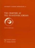 The Cemetery at Tell Es-Sa'Idiyeh, Jordan 0934718326 Book Cover
