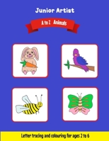 Junior Artist: A to Z Animals 9811426929 Book Cover
