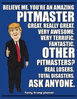 Funny Trump Planner: Barbecue Master BBQ Planner for Trump Supporters (Conservative Trump Gift) 1695325192 Book Cover
