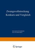 Zwangsvollstreckung Konkurs Und Vergleich 366304016X Book Cover