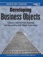 Developing Business Objects (SIGS: Managing Object Technology) 0521648254 Book Cover