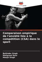 Comparaison empirique de l'anxiété liée à la compétition (CSA) dans le sport (French Edition) 6209757820 Book Cover