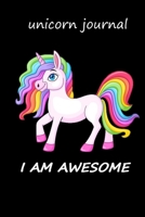 Unicorn Journaal: Notebook for Girls 1657153770 Book Cover