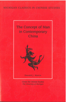 The Concept of Man in Contemporary China 0892641444 Book Cover