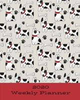 2020 Weekly Planner: Dogs; January 1, 2020 - December 31, 2020; 8 x 10 1653870931 Book Cover