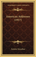 American Addresses 1436765161 Book Cover