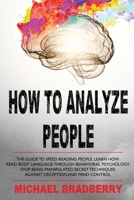 How to Analyze People 1914037200 Book Cover